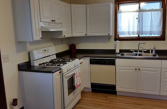 kitchen and gas range