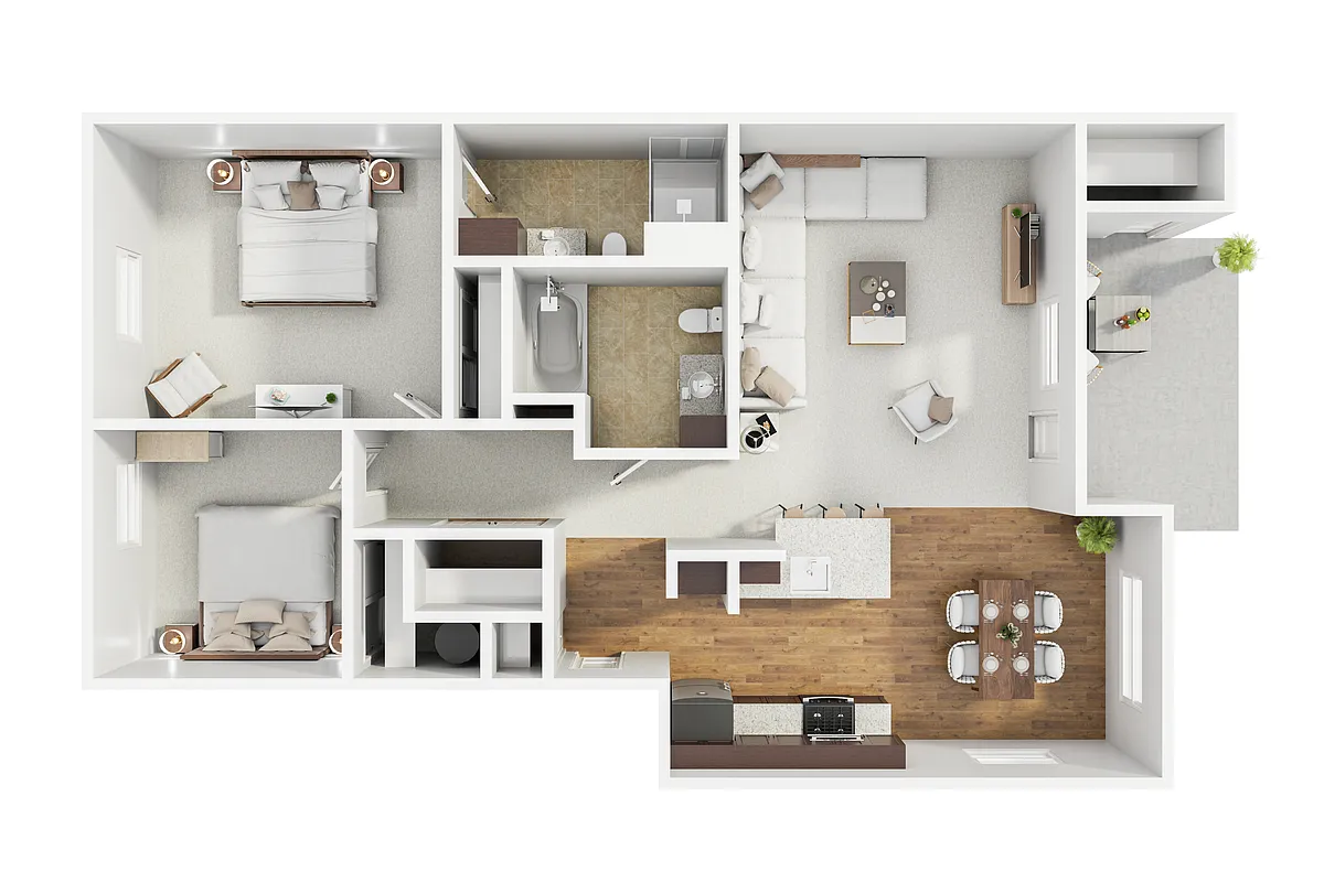 Floor plan Larwood