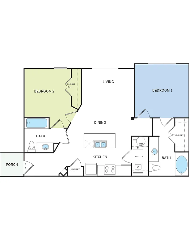 Floor plan B1