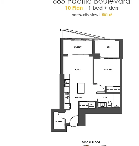 685 Pacific Blvd #2810 — Photo 5