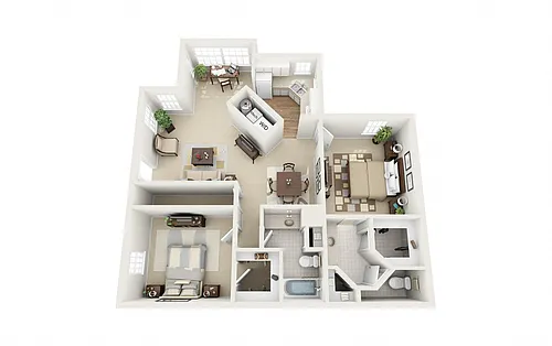 Floor plan Bermuda