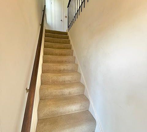 Private steps to condo