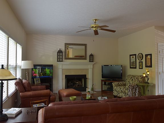 spacious family room