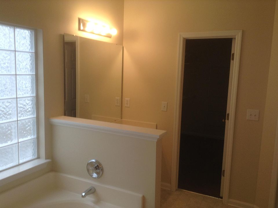 Primary bathroom with double vanity
