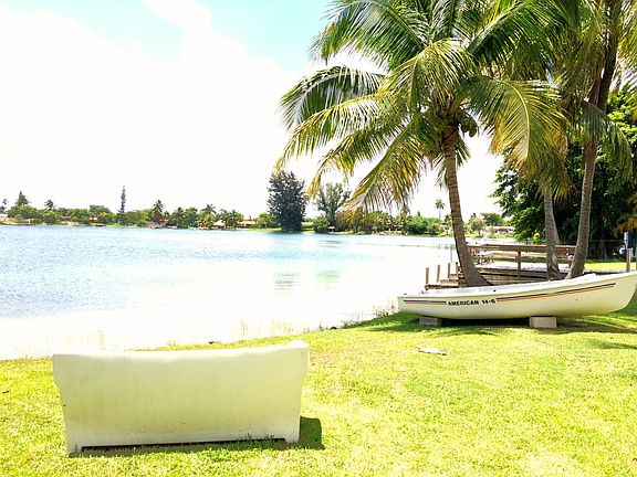 Lake on back Yard