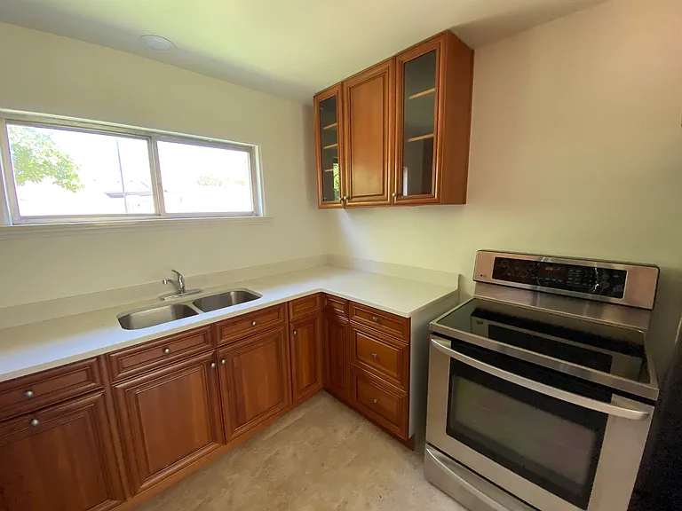 Kitchen: abundant storage space in your kitchen and a view of to Mount Timpanogos.