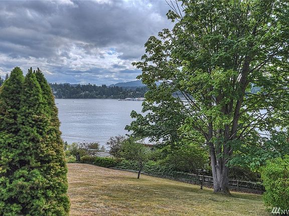 View from left side of home of the Sinclair Inlet and your .84 acre lot