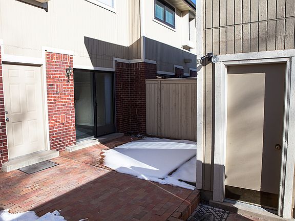 Brick courtyard