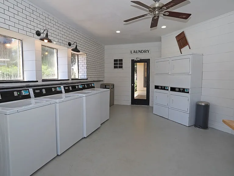 Convenient on-site laundry facilities available for residents