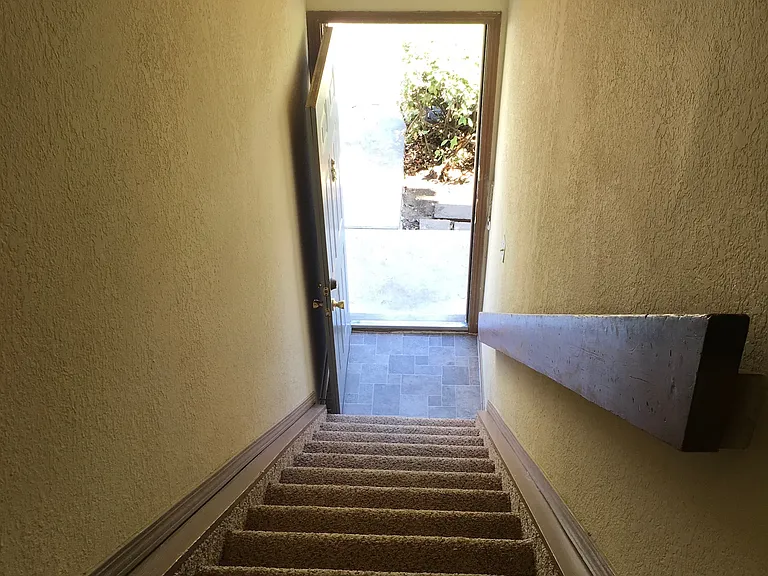 Private Stairs (upstairs unit)