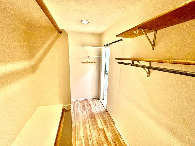 your walk-in closet