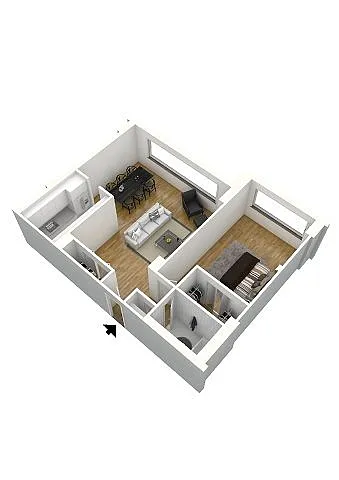 Floor plan A1B