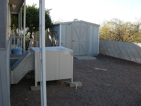 backyard shed & cooler