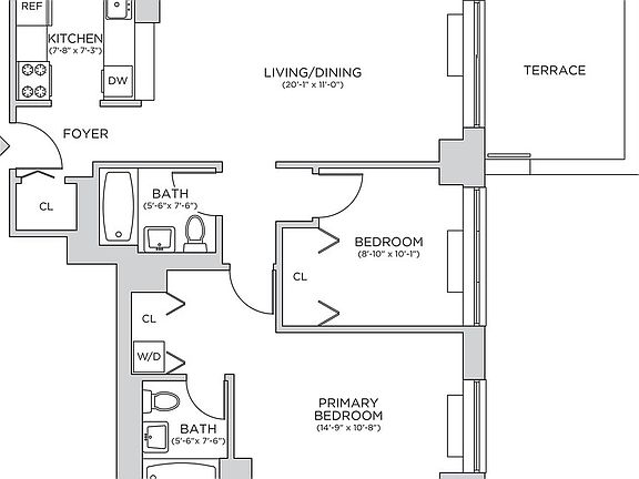 2nd image of 75 W End Ave APT C15h