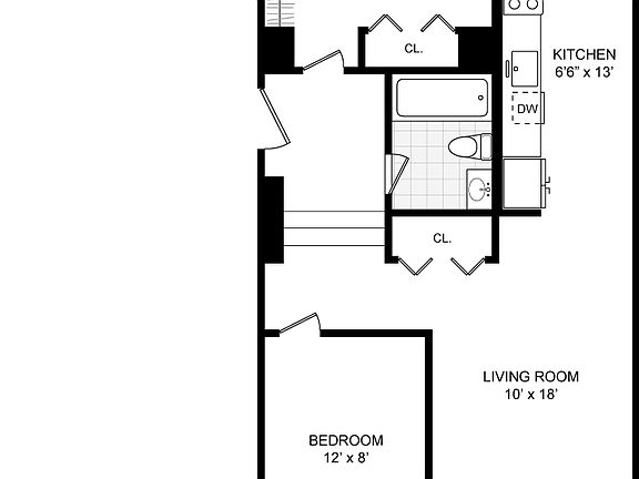 2nd image of 178 E 2nd St APT 1C