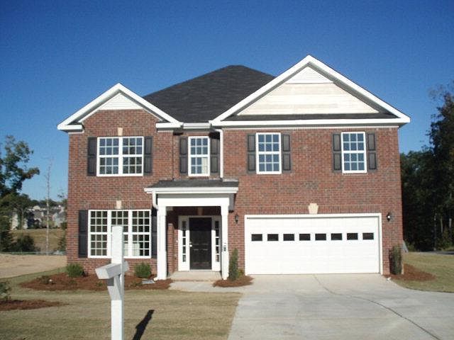 front of the house