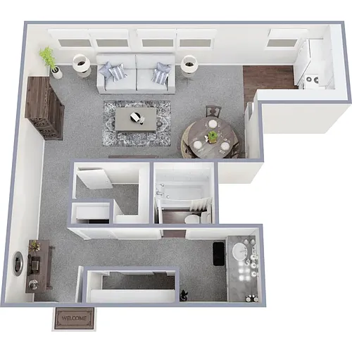 Floor plan Monroe