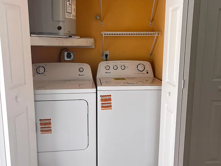 In-unit laundry (brand new washer and dryer)