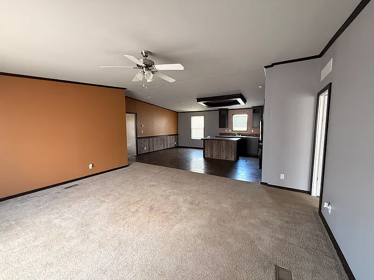 Living Room and Kitchen