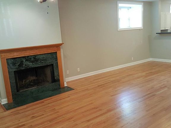 Wood burning fireplace!