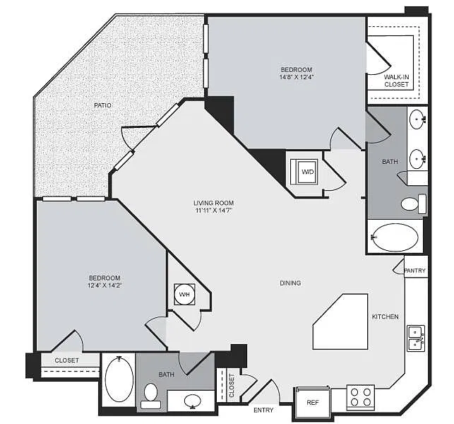 Floor plan B2
