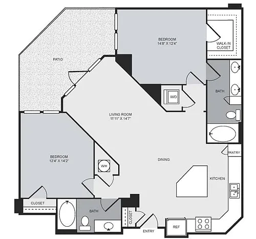 Floor plan B2