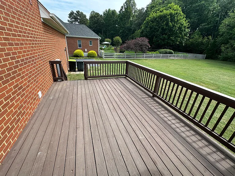 Back deck