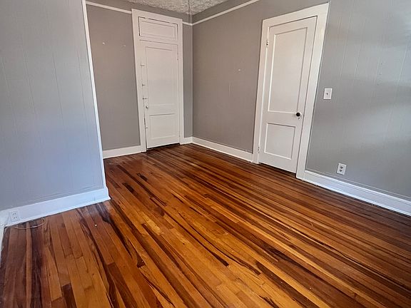Hardwood floor bedroom!