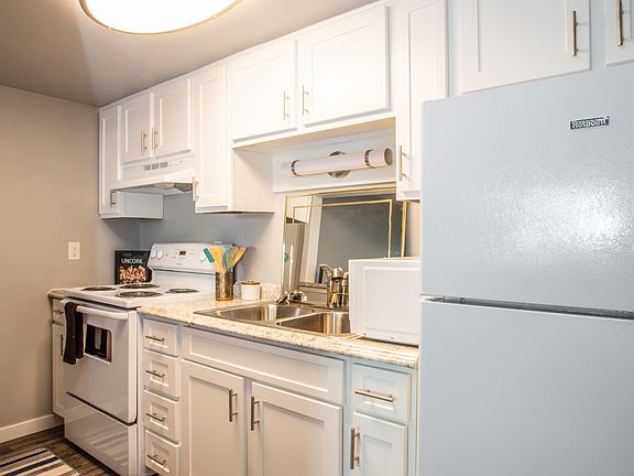 The Broadmoor kitchen with refrigerator