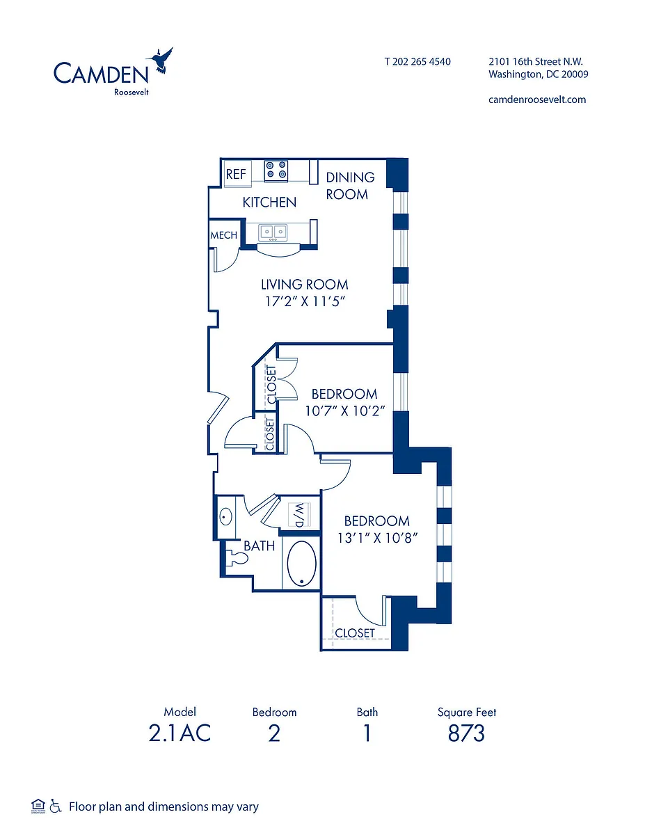 Floor plan 2.1AC