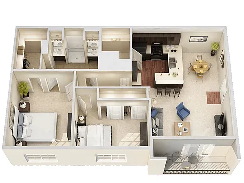 Floor plan Cambridge