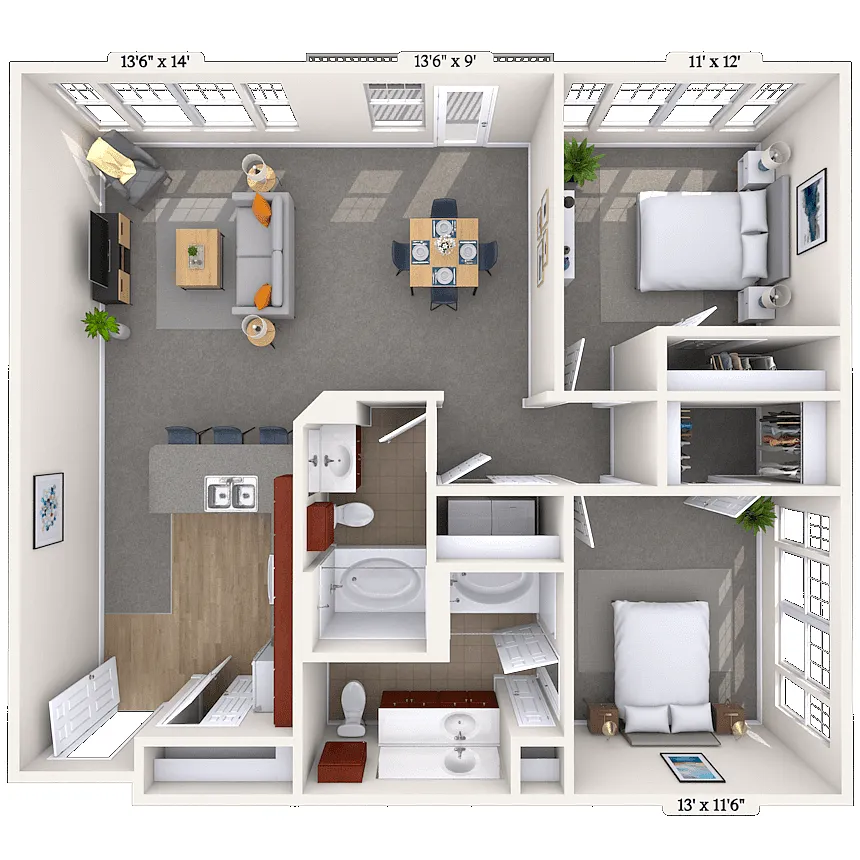 Floor plan 22E