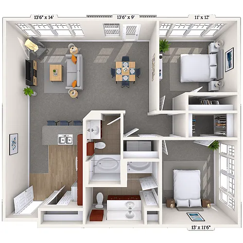 Floor plan 22E