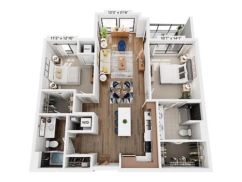 Floor plan Harrison North