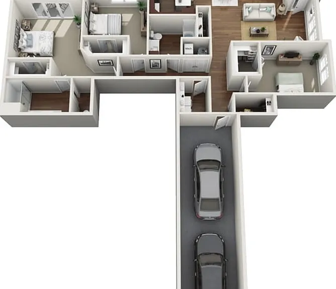 Floor Plan 3A | Drexel Ridge Apartments | Apartments in Oak Creek, WI Floor Plan 3A | Drexel Ridge Apartments | Apartments in Oak Creek, WI
