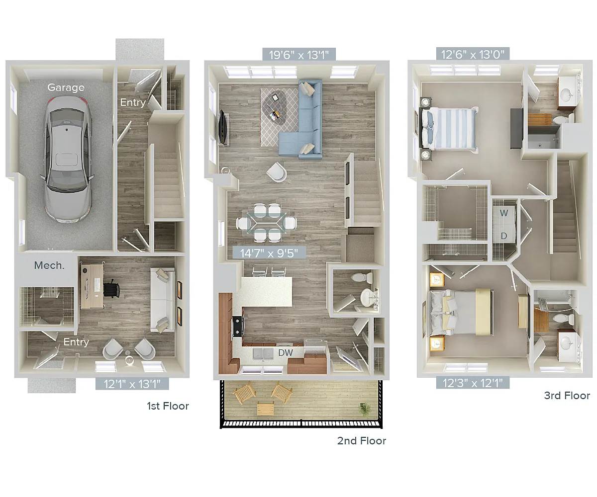 Floor plan B9T-1773