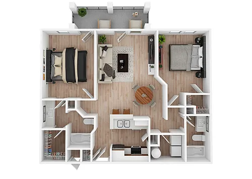 Floor plan Lake Tippecanoe