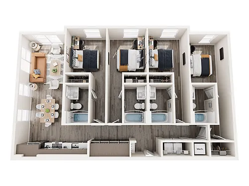 Floor plan CL4