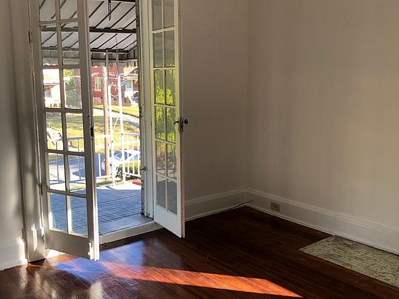 Living room french doors