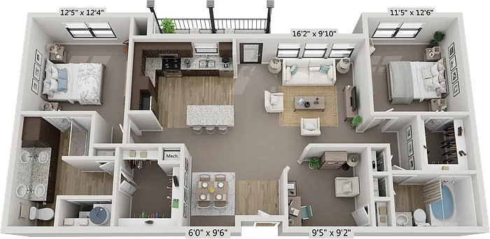 Floor plan San Marino | B2