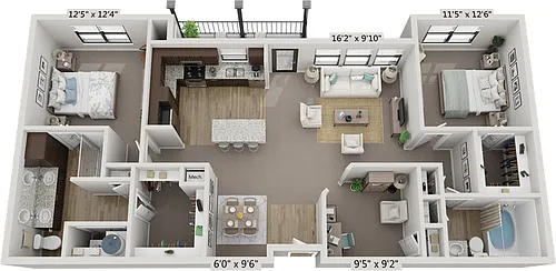 Floor plan San Marino | B2