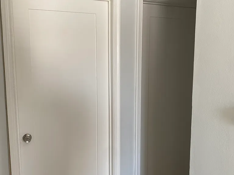 two bedrooms (new doors)