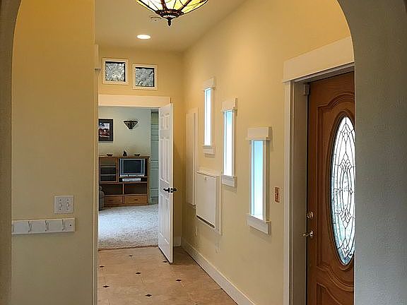 Entry Hall looking into Den