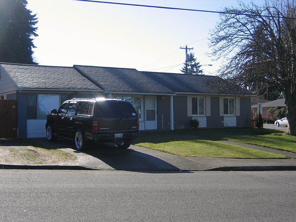 Parking available in front and the side of the home.