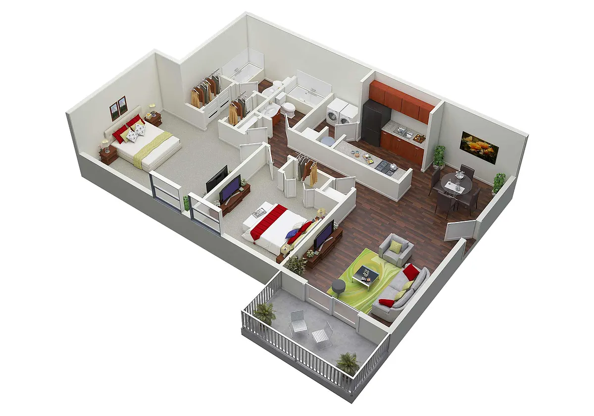 Floor plan B2