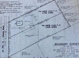 1417 Orange Rd, Culpeper, VA 22701