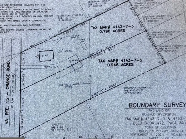 1417 Orange Rd, Culpeper, VA 22701