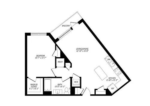 Floor plan A01D