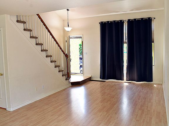 Living room facing West