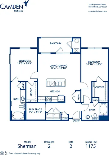 Floor plan Sherman